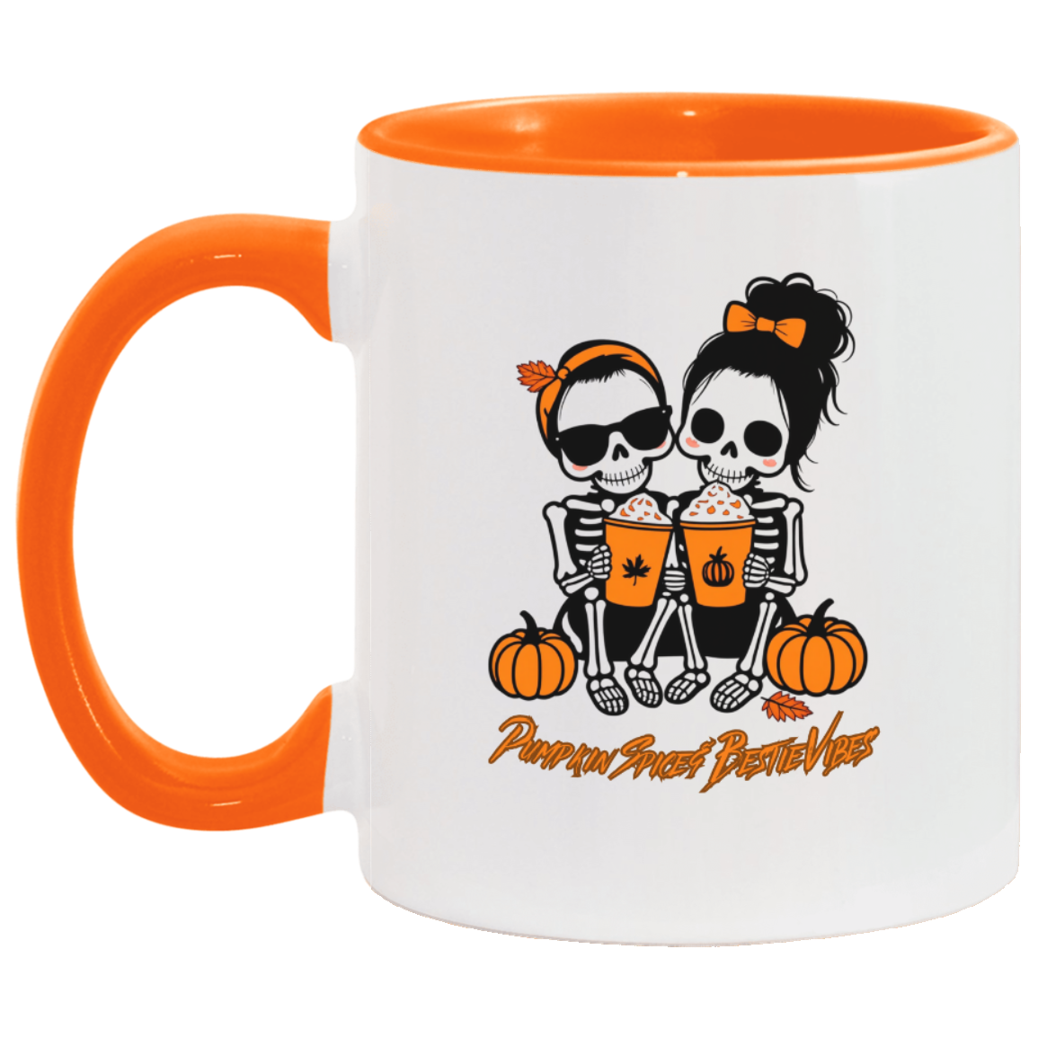 Pumpkin Spice & Bestie Vibes 11oz Mug