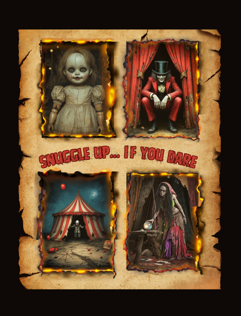 Haunted Circus Blanket