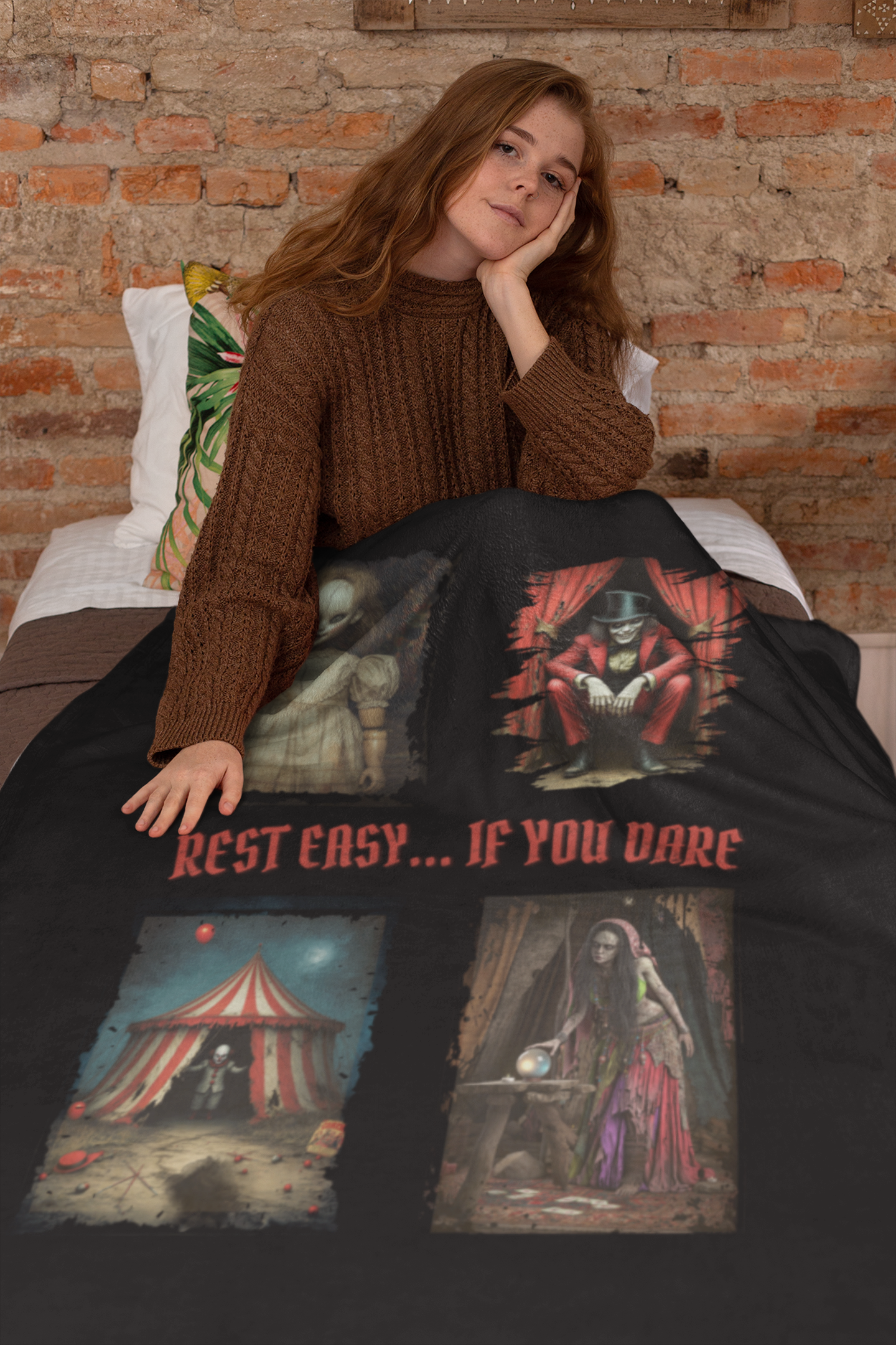 Haunted Horror Blanket