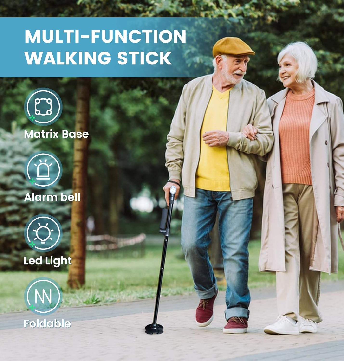 Dual Grip Cane