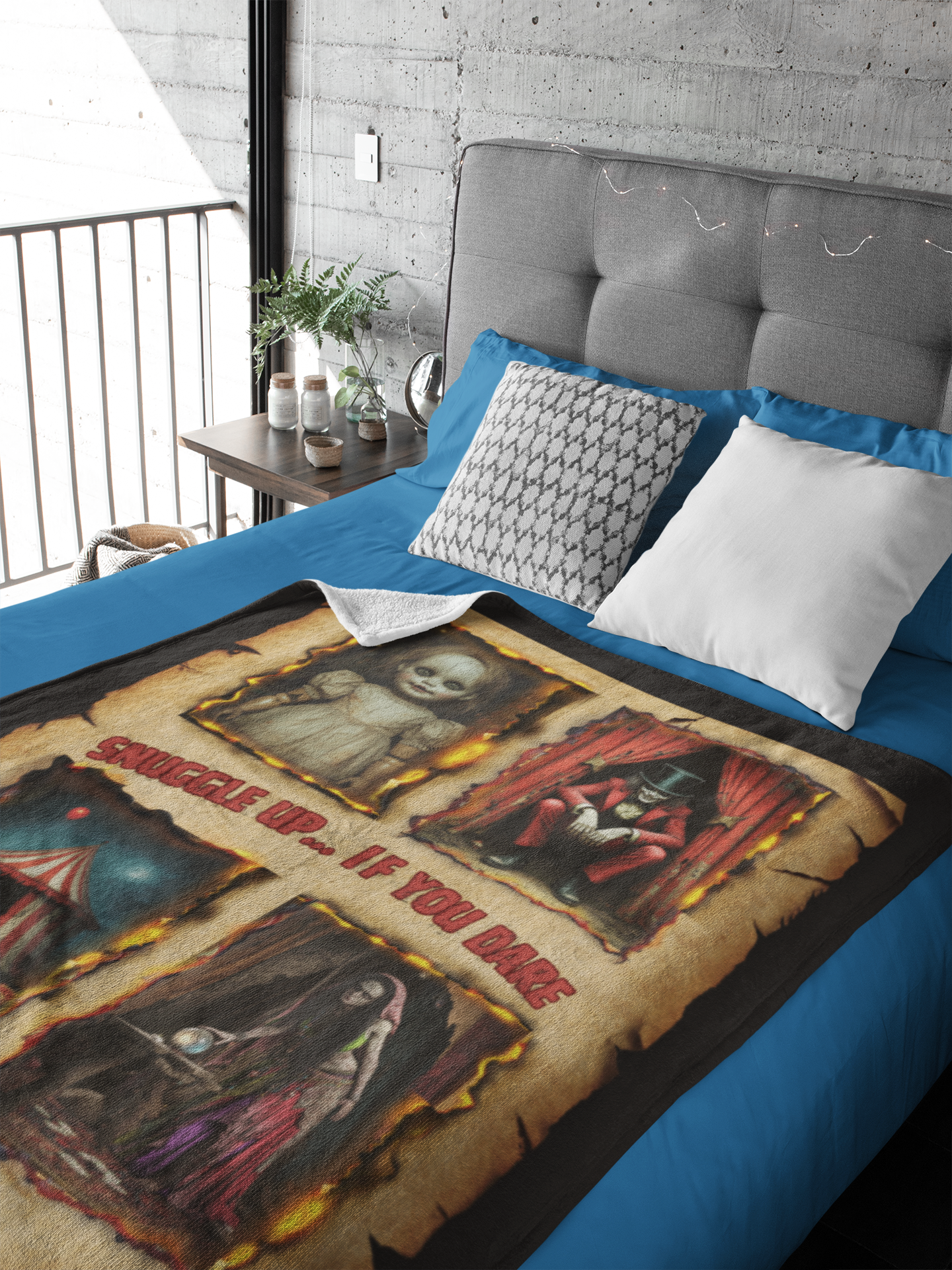 Haunted Circus Blanket