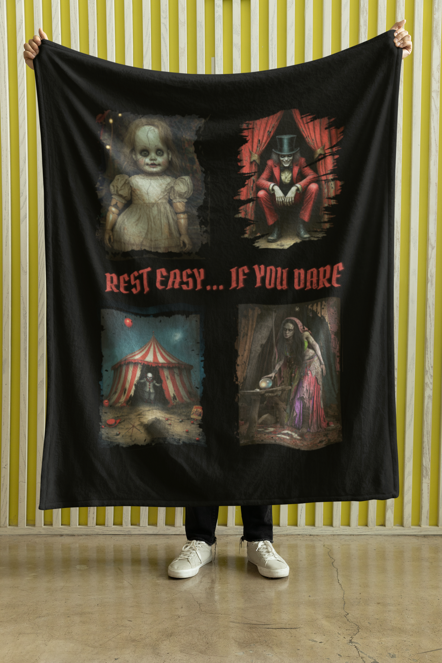 Haunted Horror Blanket