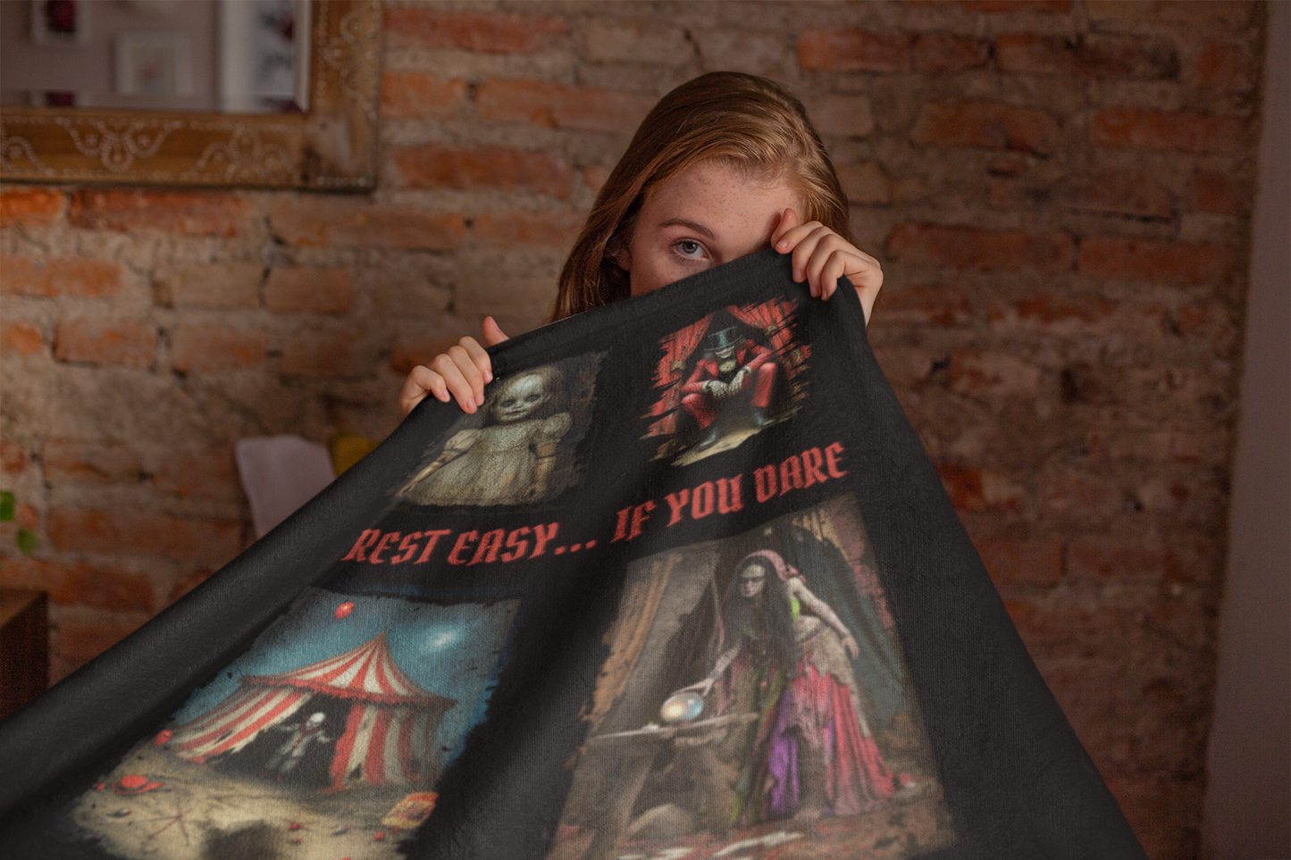 Haunted Horror Blanket