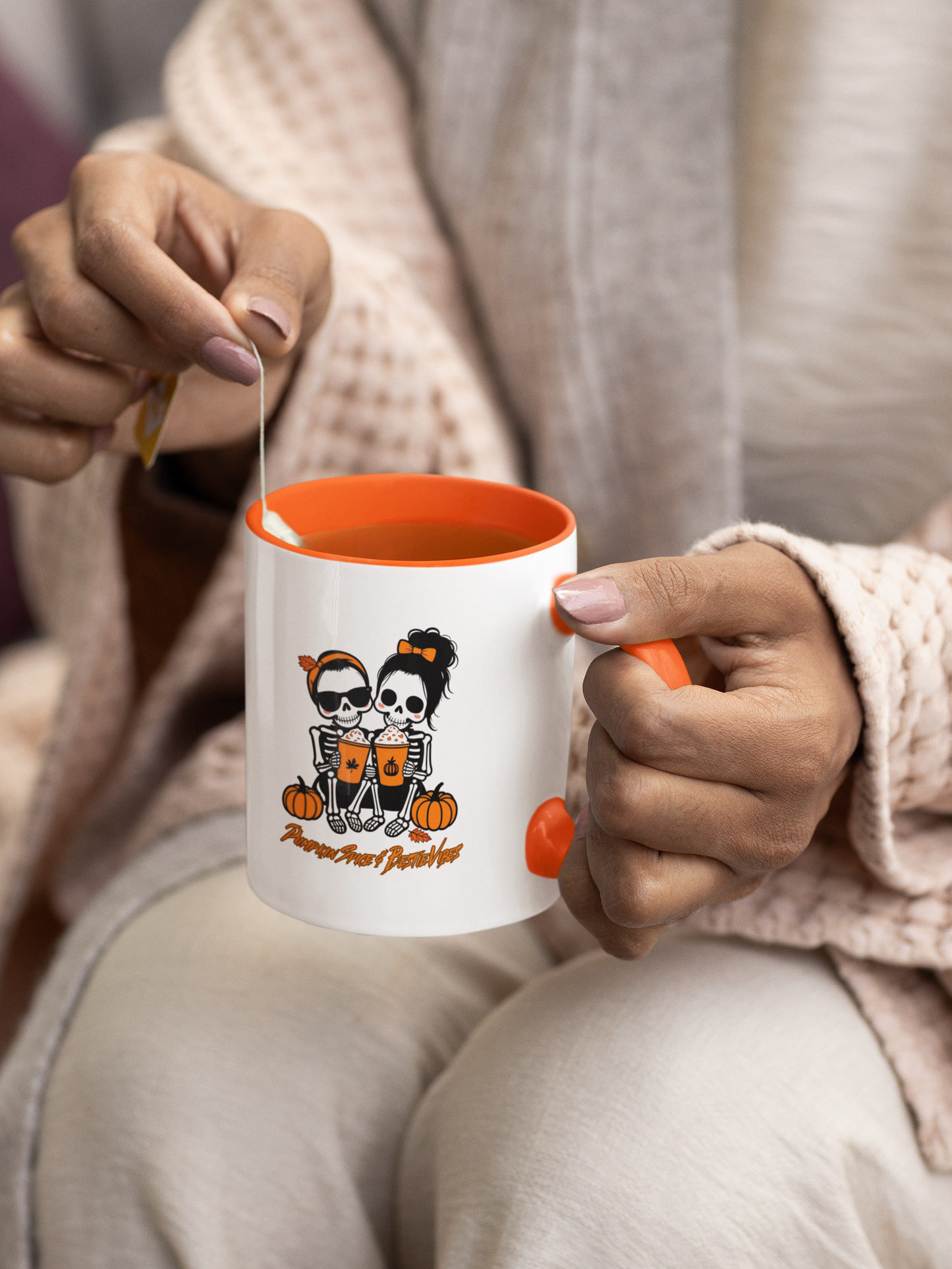 Pumpkin Spice & Bestie Vibes 11oz Mug