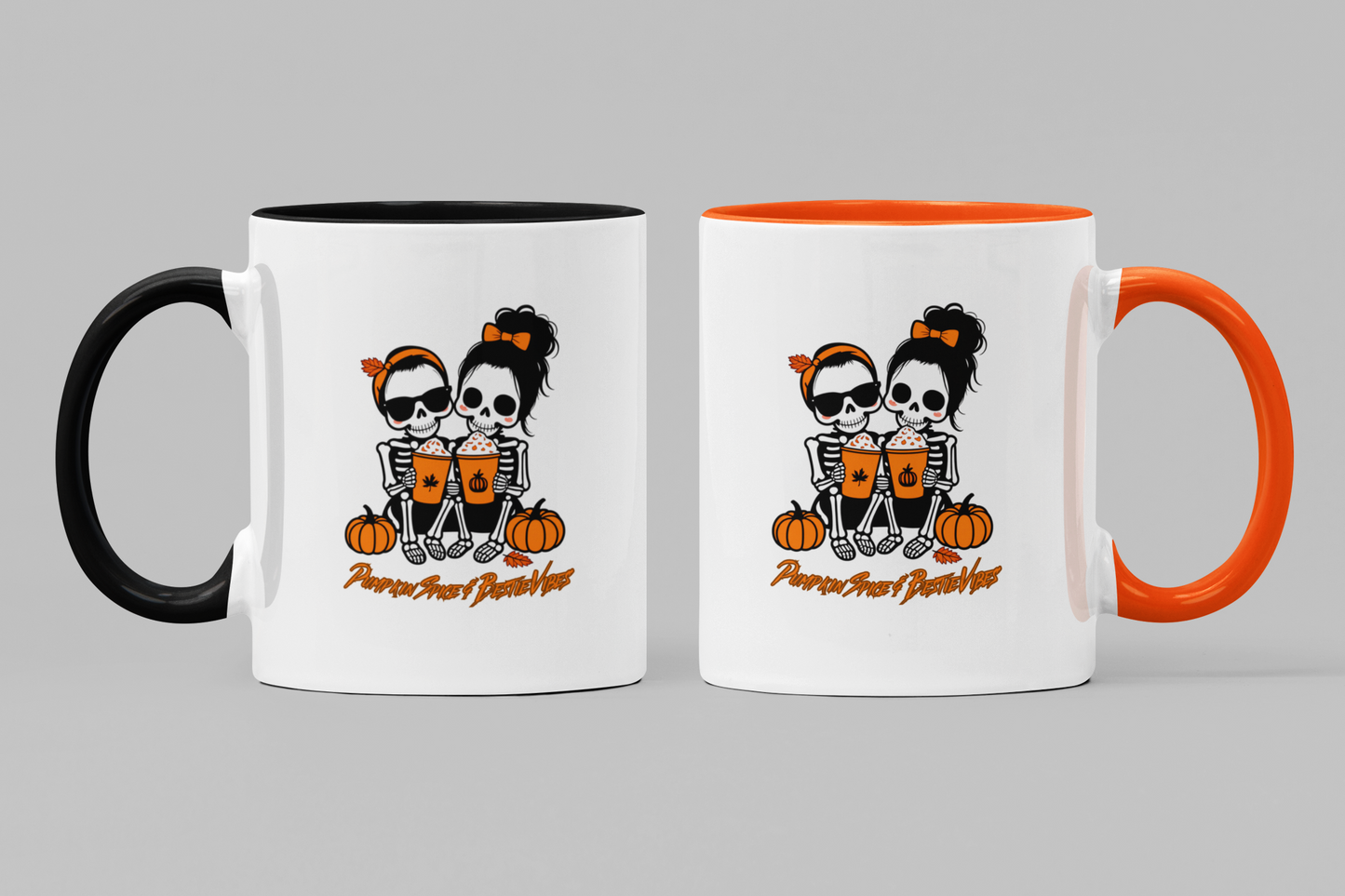 Pumpkin Spice & Bestie Vibes 11oz Mug