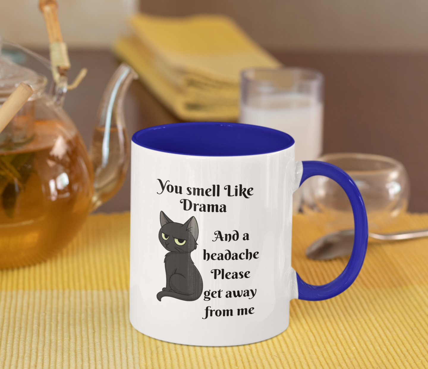 Sarcastic Cat  11oz White Mug