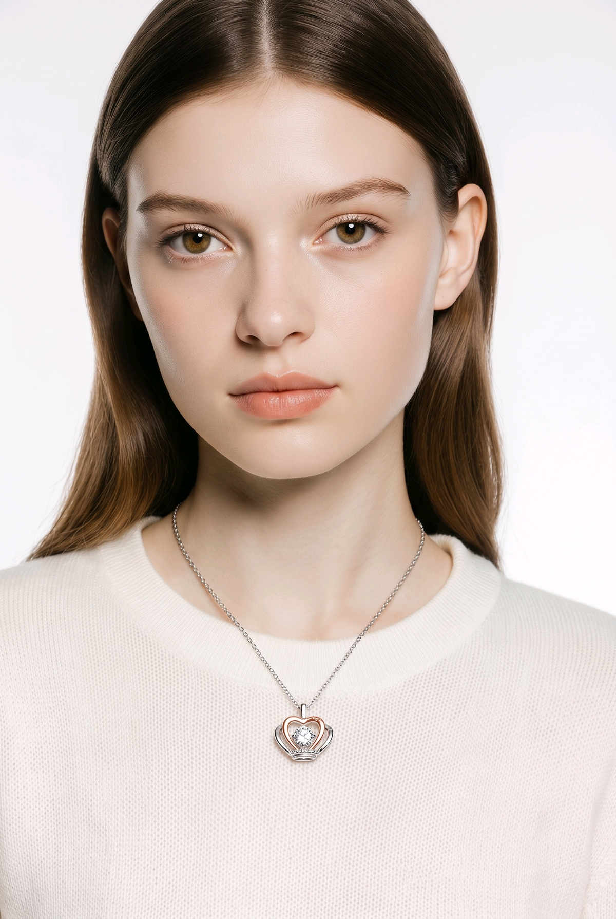 Crown Necklace Gift for Daughter from Dad – Remember Whose Daughter You Are
