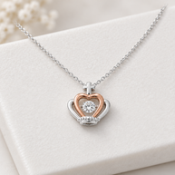 Crown Necklace Gift for Daughter from Dad – Remember Whose Daughter You Are