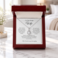 To My Beautiful Wife, Eternal Hope Pendant Necklace