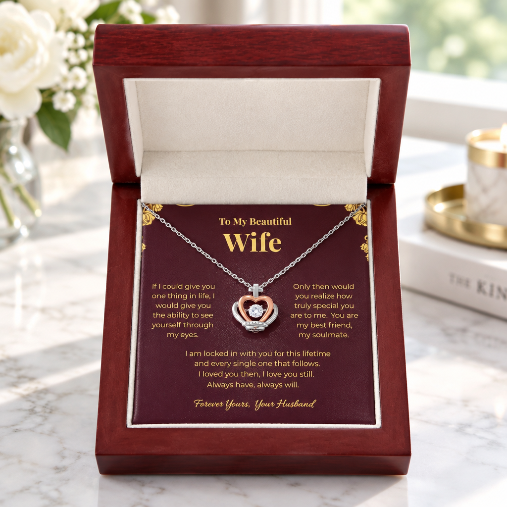Beautiful Wife Regal Crown Pendant