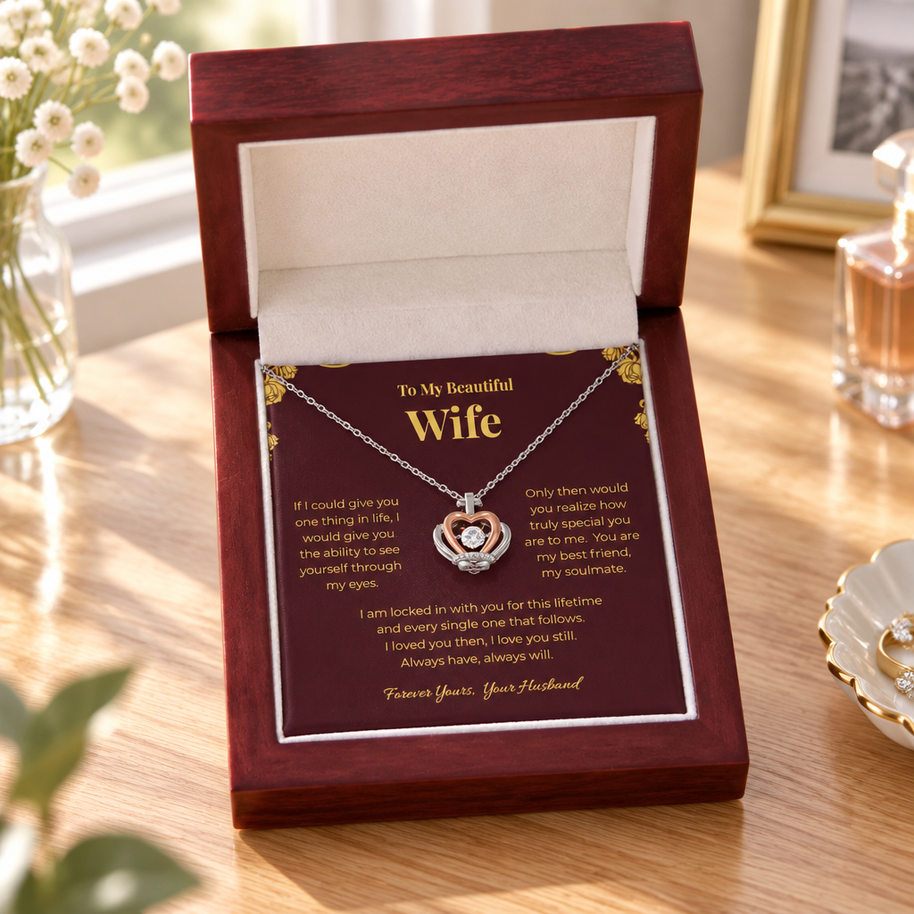 Beautiful Wife Regal Crown Pendant