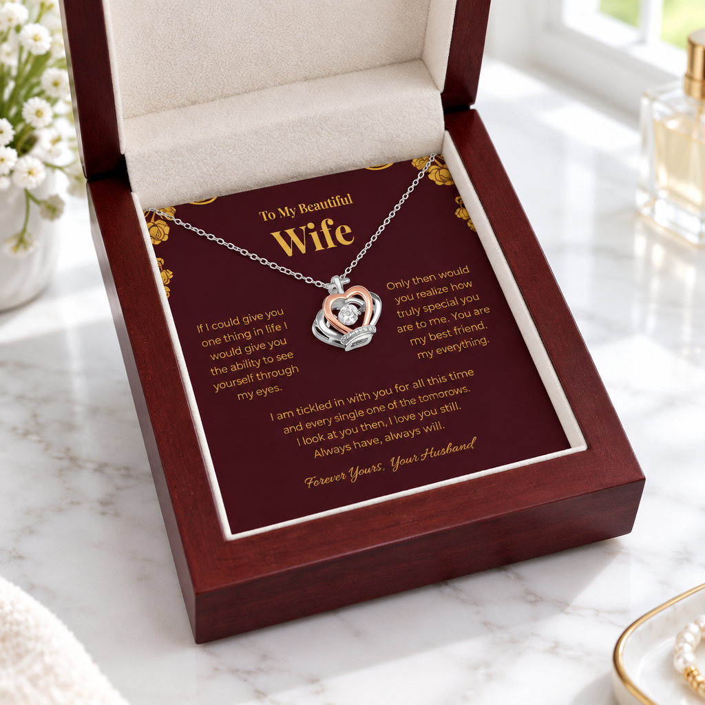 Beautiful Wife Regal Crown Pendant