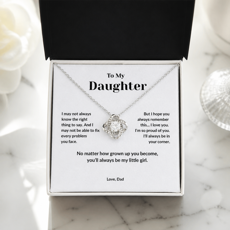 To My Daughter, I'll always be in your corner