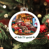 Christmas Chaos Ornament Bundle – Complete 12-Piece Funny Christmas Gift Set