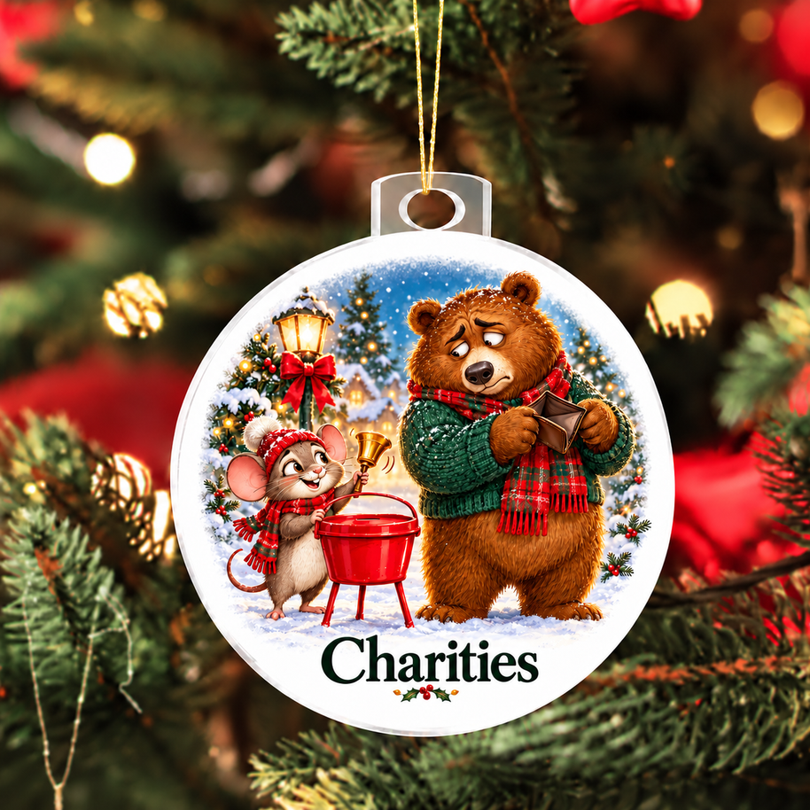 Christmas Chaos Ornament Bundle – Complete 12-Piece Funny Christmas Gift Set