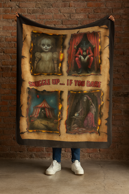 Haunted Circus Blanket