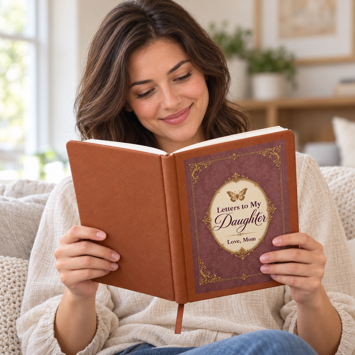 Letters to My Daughter Keepsake Journal – Victorian Butterfly Gift from Mom
