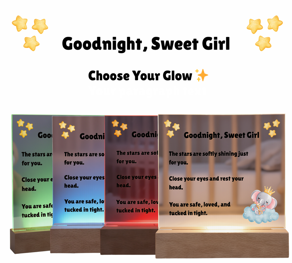 Goodnight, Little One Acrylic Plaque