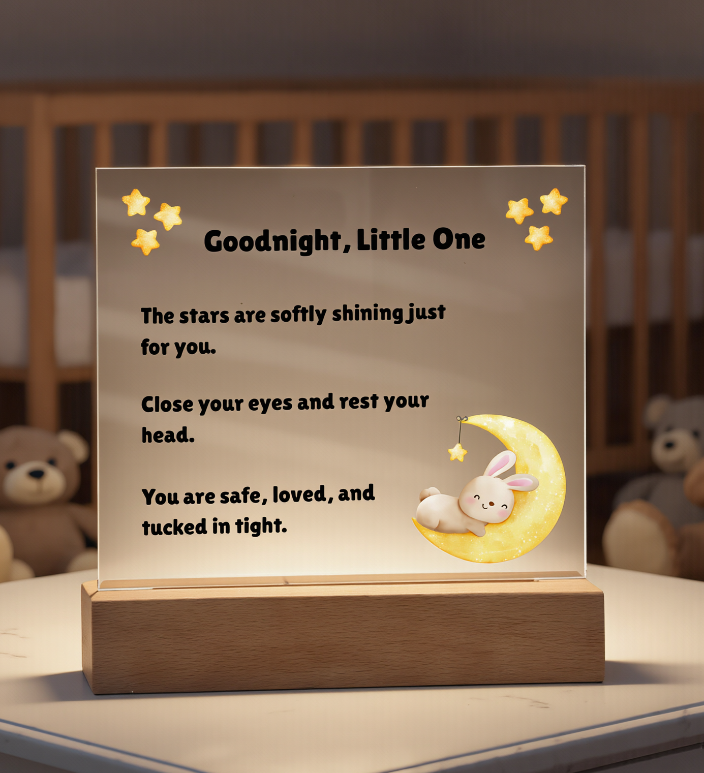 Goodnight, Little One Acrylic Plaque