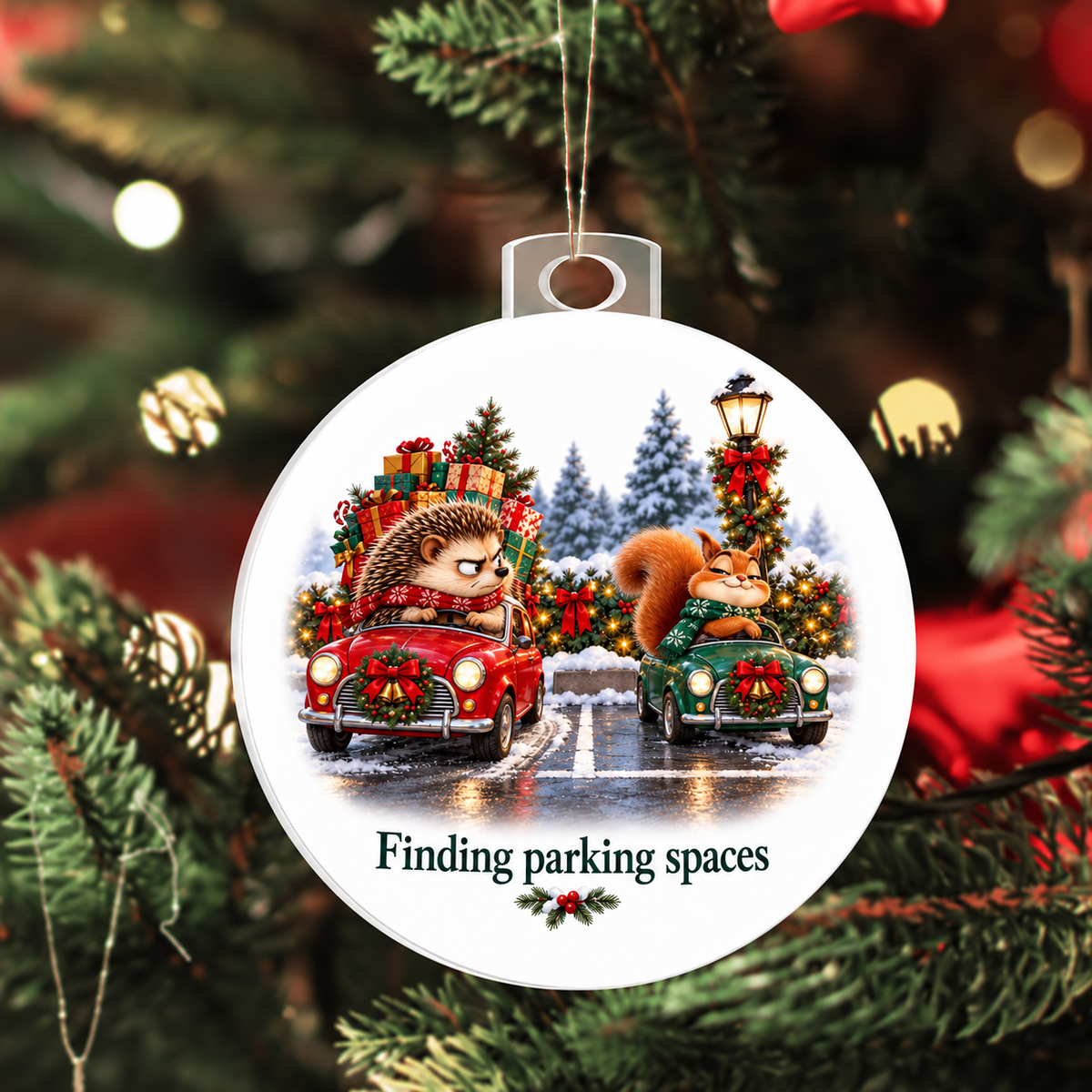 Christmas Chaos Ornament Bundle – Complete 12-Piece Funny Christmas Gift Set