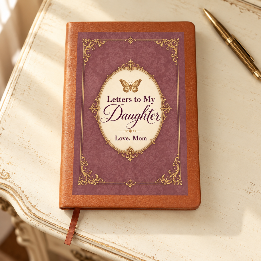 Letters to My Daughter Keepsake Journal – Victorian Butterfly Gift from Mom