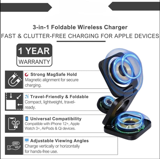 NexCharge Foldable Magnetic Charger