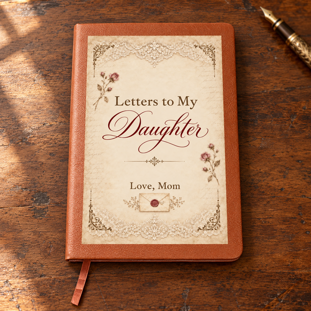 Letters to My Daughter Journal from Mom – Vintage Keepsake Gift