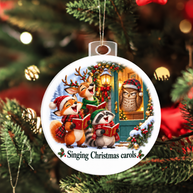 Christmas Chaos Ornament Bundle – Complete 12-Piece Funny Christmas Gift Set