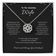 Find You Faster, Magnetic Heart Necklace for Wife