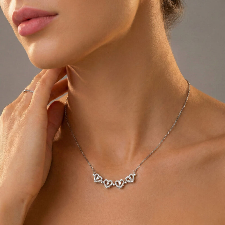 Find You Faster, Magnetic Heart Necklace for Wife