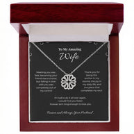 Find You Faster, Magnetic Heart Necklace for Wife