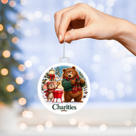 Funny Bear & Mouse Christmas Ornament – Charities – Christmas Chaos Gift