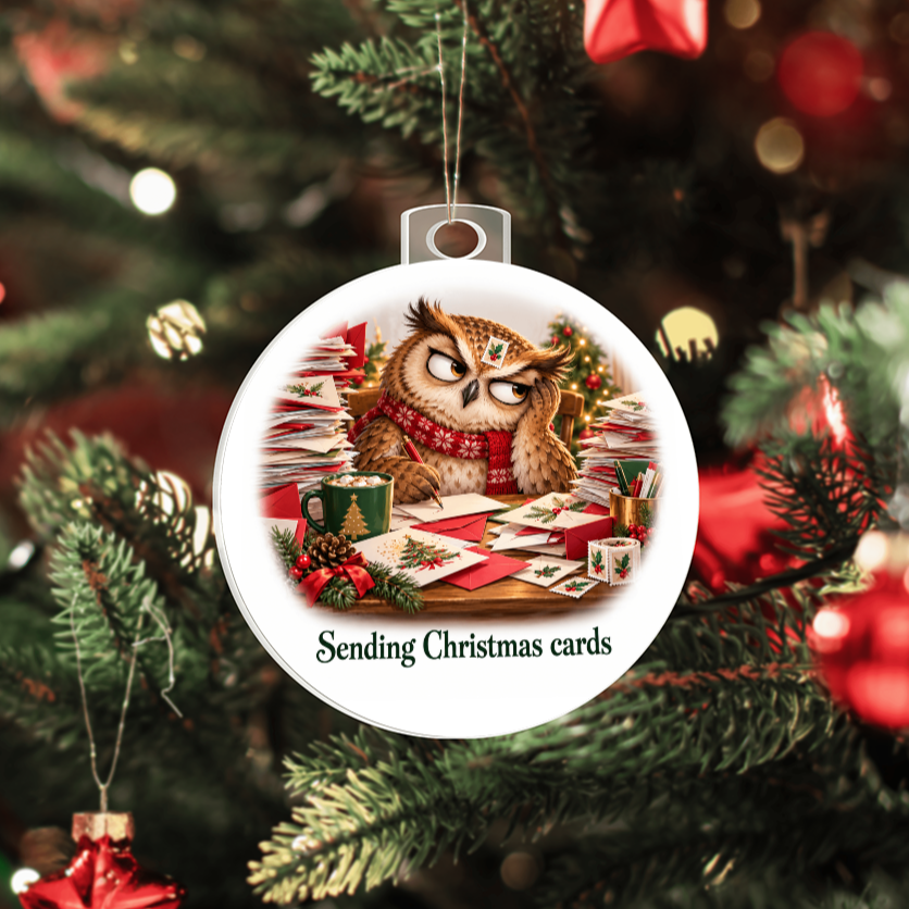 Christmas Chaos Ornament Bundle – Complete 12-Piece Funny Christmas Gift Set
