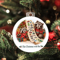 Christmas Chaos Ornament Bundle – Complete 12-Piece Funny Christmas Gift Set