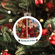 Christmas Chaos Ornament Bundle – Complete 12-Piece Funny Christmas Gift Set