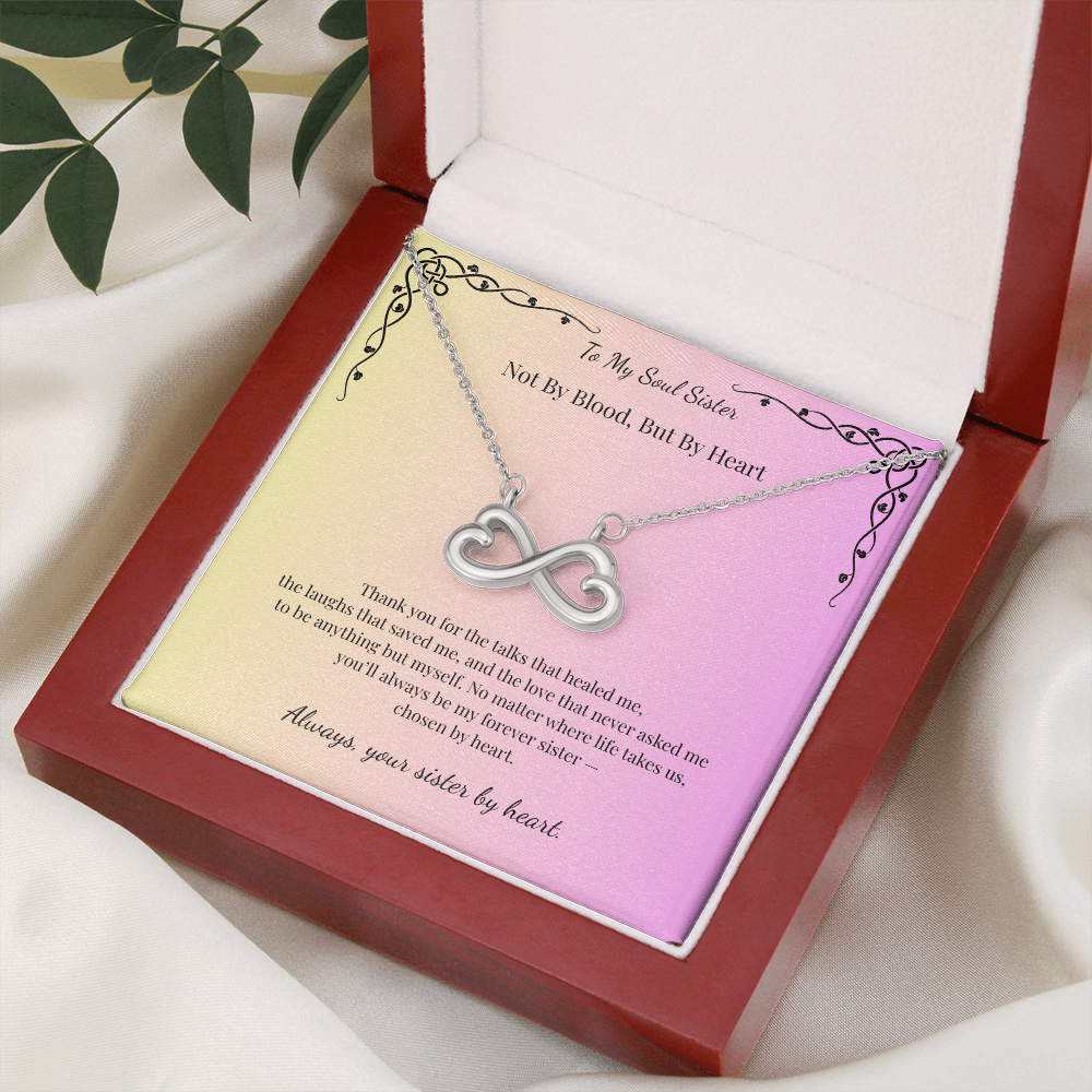 To My Soul Sister - Sister By Heart Necklace