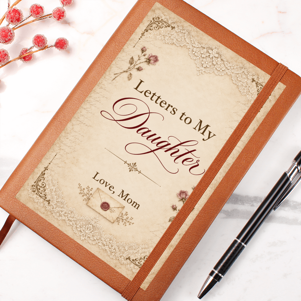 Letters to My Daughter Journal from Mom – Vintage Keepsake Gift