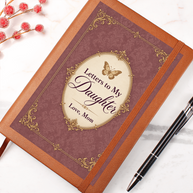 Letters to My Daughter Keepsake Journal – Victorian Butterfly Gift from Mom