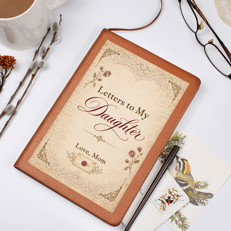 Letters to My Daughter Journal from Mom – Vintage Keepsake Gift