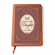 Letters to My Daughter Keepsake Journal – Victorian Butterfly Gift from Mom