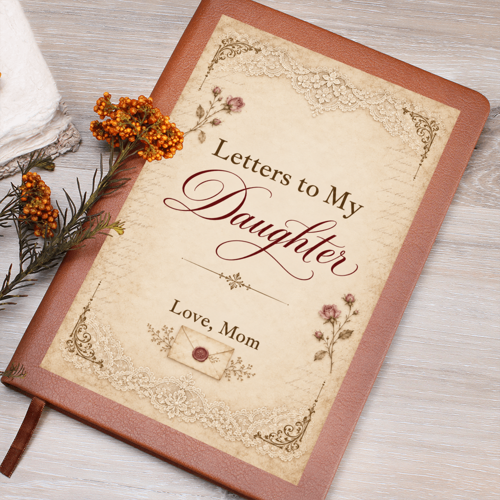 Letters to My Daughter Journal from Mom – Vintage Keepsake Gift