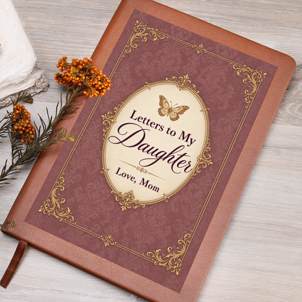 Letters to My Daughter Keepsake Journal – Victorian Butterfly Gift from Mom
