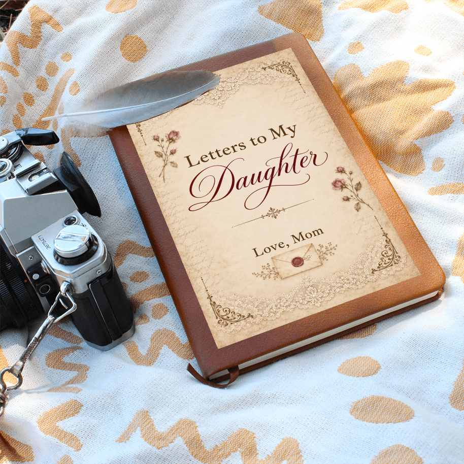 Letters to My Daughter Journal from Mom – Vintage Keepsake Gift