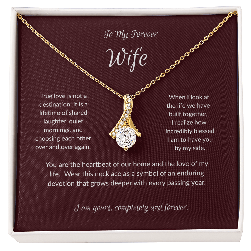 Lifetime of Love,  Alluring Beauty Necklace for Wife