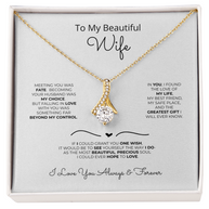 Alluring Beauty Necklace Gift for Wife – Fate Brought Us Together