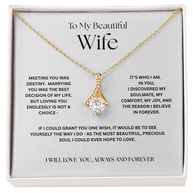 Alluring Beauty Necklace Gift for Wife – My Destiny & Comfort