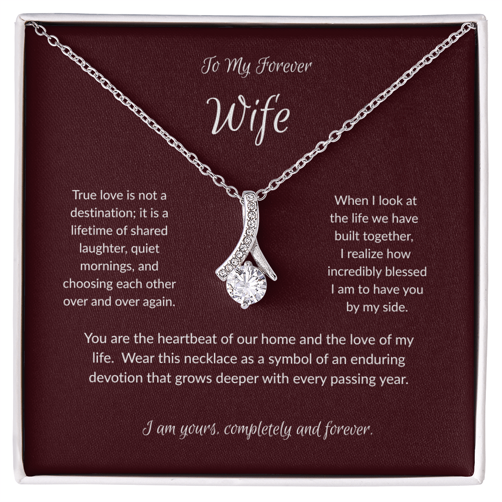 Lifetime of Love,  Alluring Beauty Necklace for Wife
