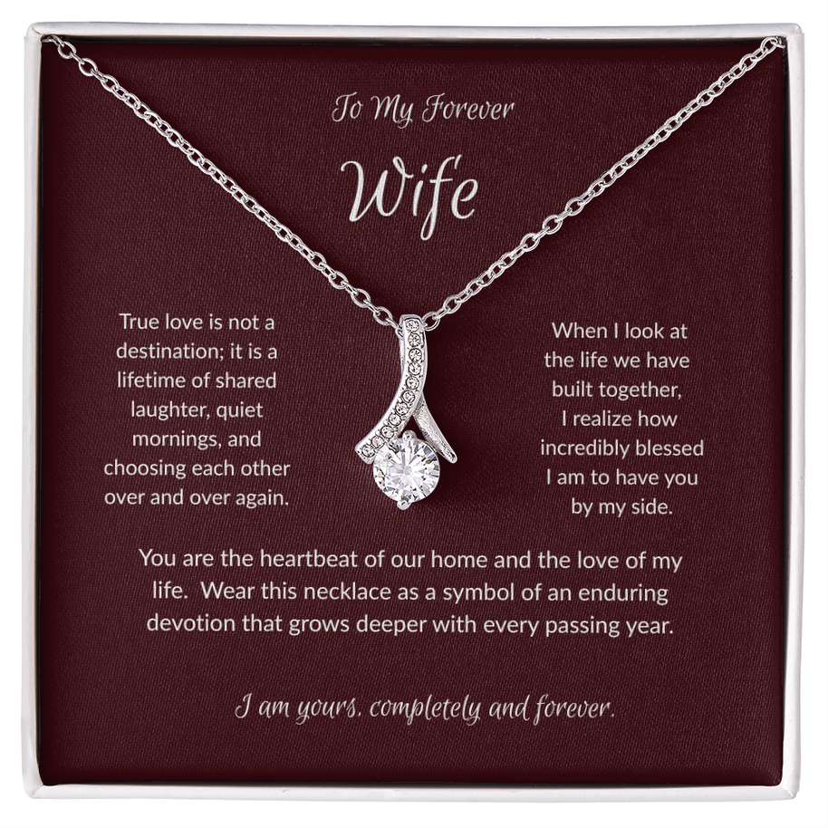 Lifetime of Love,  Alluring Beauty Necklace for Wife