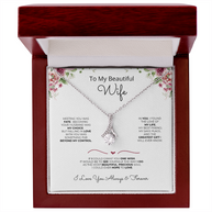 To My Wife, My Greatest Gift, Alluring Beauty Necklace