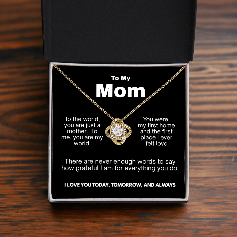 To My Mom – You Are My World
